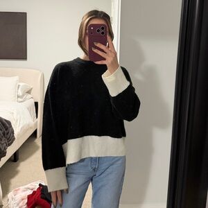Black and White H&M Sweater